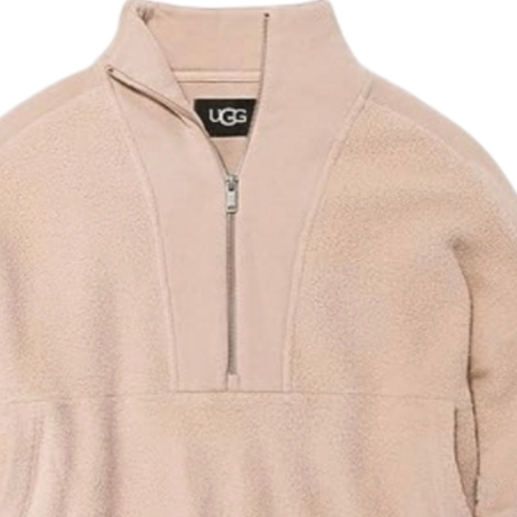 UGG Elana Mixed Half Zip Pullover in Himalaya NWT - Picture 5 of 15